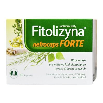 Fitolizyna Nefrokaps Forte 30 kapsułek Herbapol