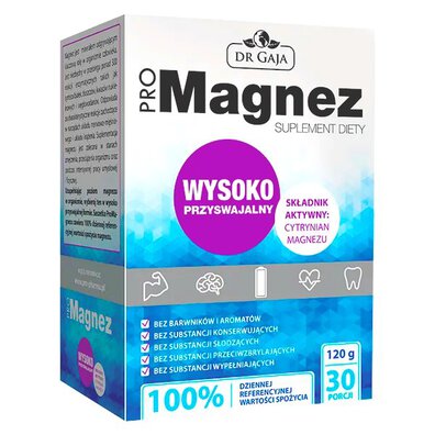ProMagnez Cytrynian Magnezu 30sasz Propharma