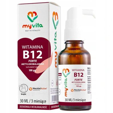 Witamina B12 Forte krople MyVita sklep
