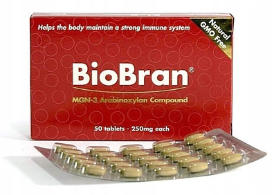 BioBran 250 50 tabletek Daiwa Japan
