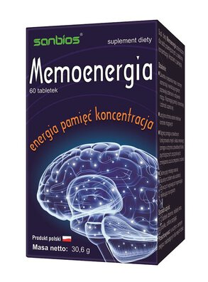 Memoenergia 60 tabletki Sanbios
