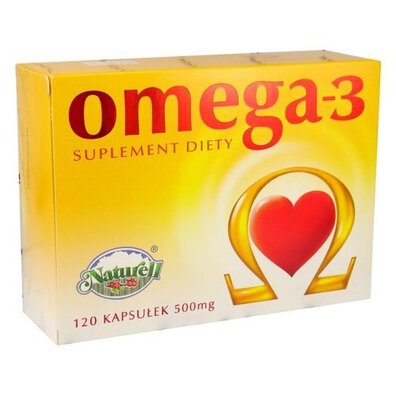 Omega 3 500 mg 120 kapsułek Naturell