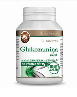 Glukozamina plus 90 tabletek Laboratoria Natury