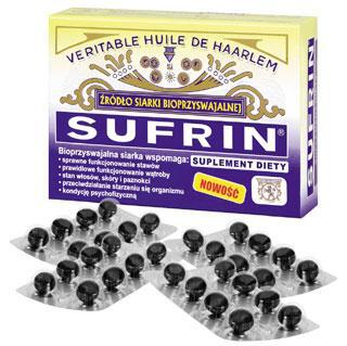 Sufrin - źródło siarki bioprzyswajalnej - Dr Lefevre Francja