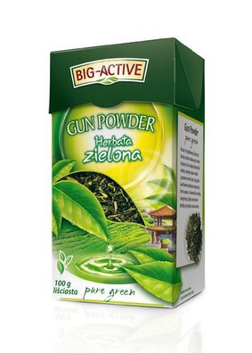 Herbata zielona liściasta 100g Big Active
