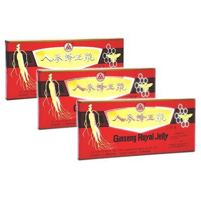 Ginseng Royal Jelly ampułki Meridian - zestaw 3x10 ampułek