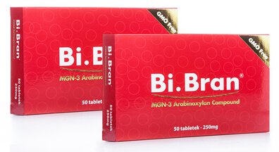 Zestaw - 2 opakowania po 50 tabletek BiBran Daiwa Japan