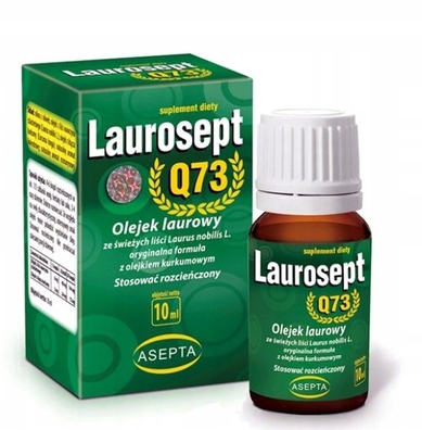 Laurosept Q73 10ml Asepta olej kurkumowy i laurowy