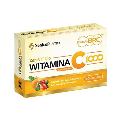 Witamina C 1000 w kapsułkach - Xenico Pharma