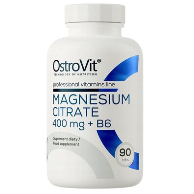 cytrynian magnezu 400 mg z witaminą b6 Ostrovit