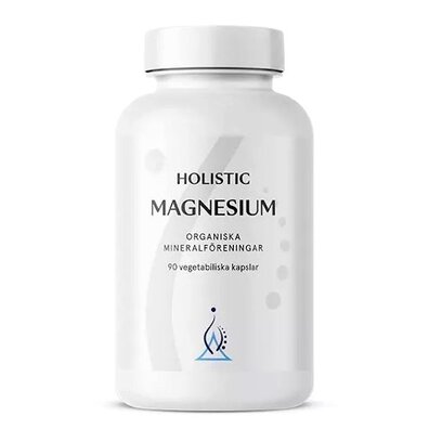 Magnesium 120mg 90 kaps Holistic magnez Szwecja