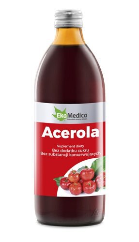 Acerola 500ml Ekamedica z wiśni aceroli z wit C (1)