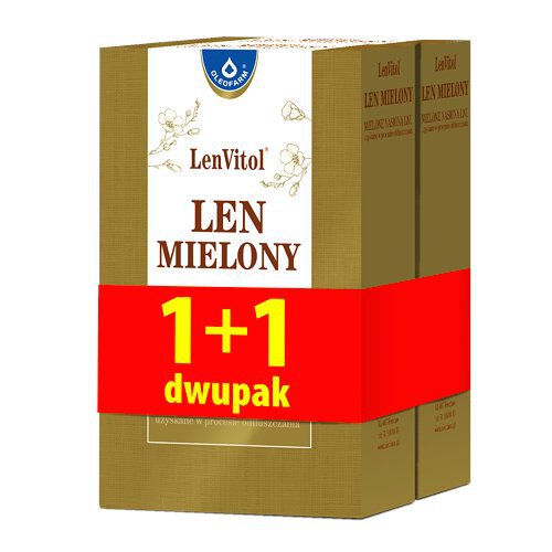Len mielony Oleofarm 200g+200g gratis (1)
