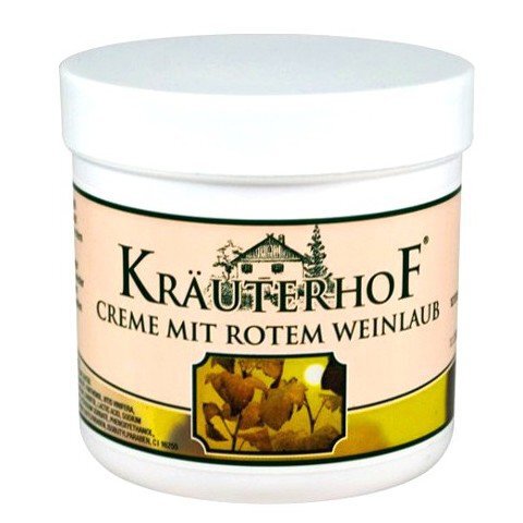 Balsam z liści winogron i kasztanowca - Krauterhof- 250ml - na opuchnięte nogi, żylaki (1)