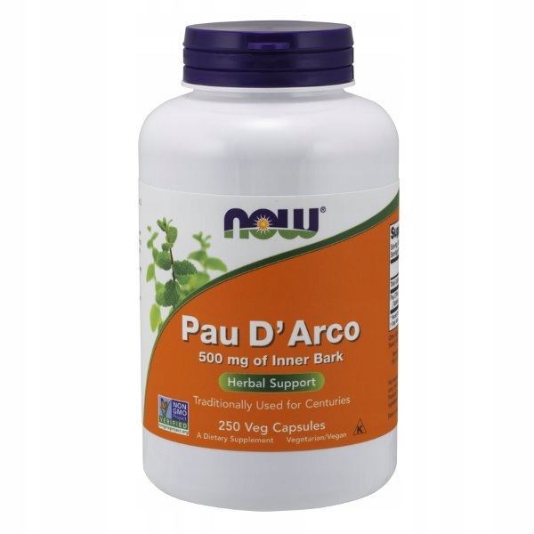 Pau DArco La Pacho Now Foods 250 kapsułek (1)