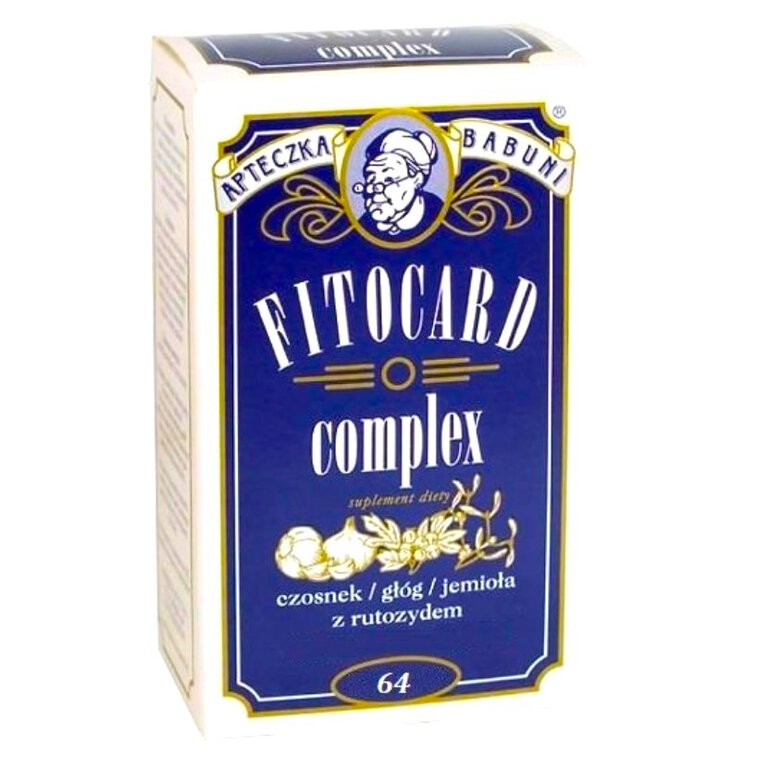 FITOCARD COMPLEX 64 kapsułki Apipol Farmina (1)
