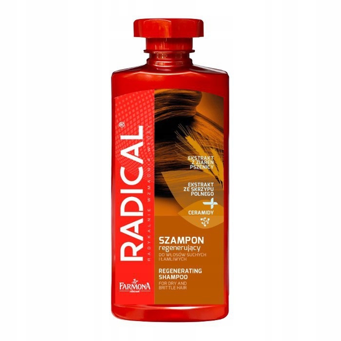 Radical Szampon włosy suche i łamliwe 400ml Farmona (1)
