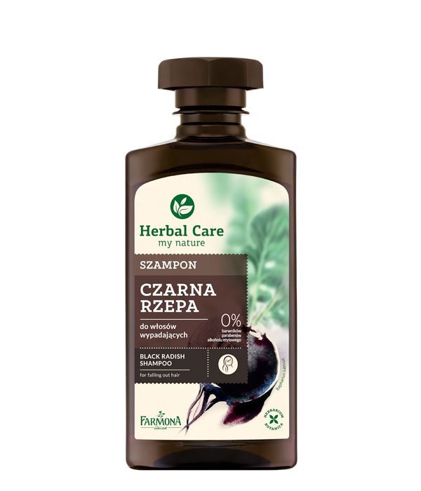 Herbal Care szampon czarna rzepa Farmona 330ml (1)