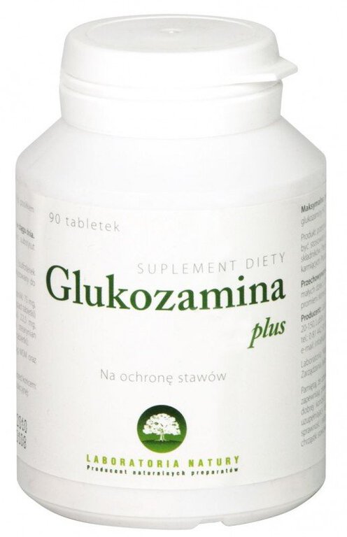 Glukozamina plus - 180 tabletek - Na stawy Laboratoria Natury (1)