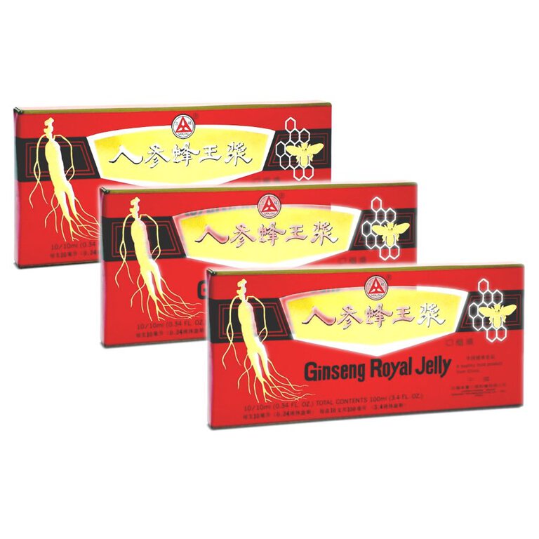 Ginseng Royal Jelly ampułki Meridian - zestaw 3x10 ampułek (1)