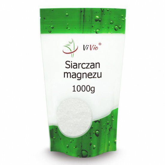 Sól Epsom gorzka 1kg siarczan magnezu Vivio (1)