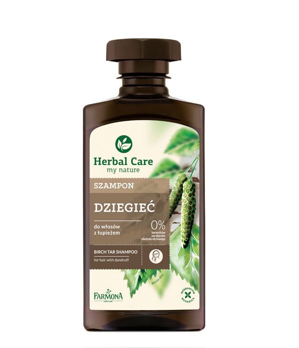 Herbal Care szampon dziegieć 300ml Farmona p/łupieżowy (1)