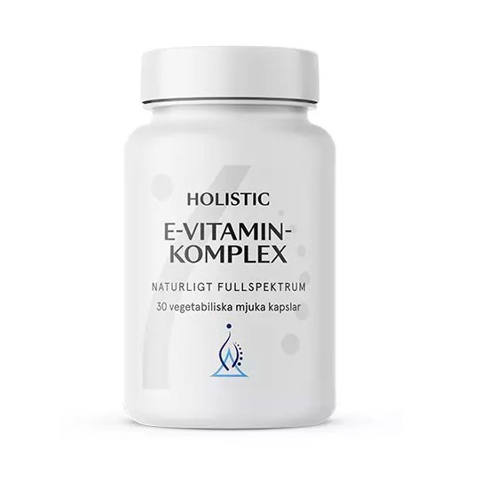 Witamina E vitamin komplex 400 IE Holistic 30 kapsułek tokoferole  (1)