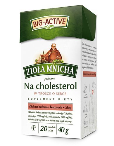 Zioła Mnicha - Na cholesterol - 20 saszetek (1)