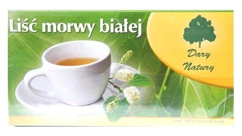 Herbata morwa biała Dary Natury w saszetkach (1)