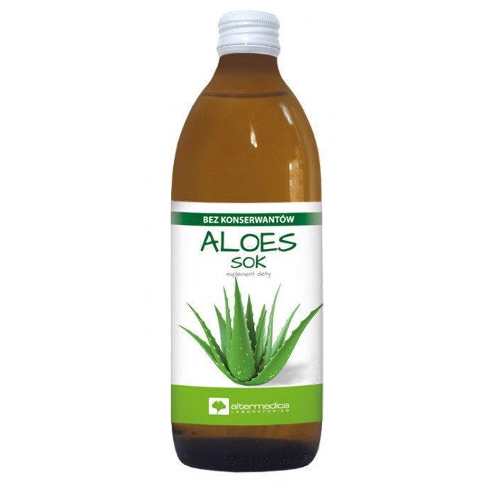 Aloes sok 500ml Alter Medica - sok z aloesu (1)